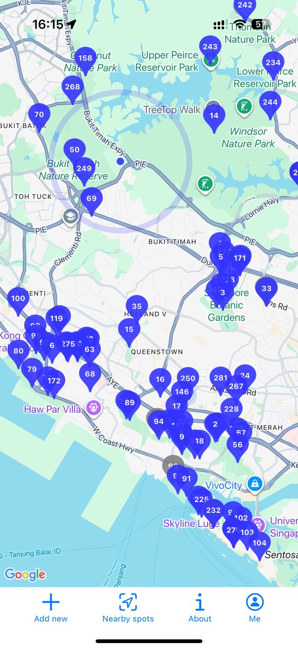 Singapore Water Points